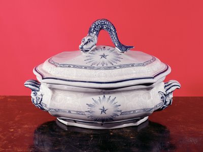 Vegetable dish belonging to Carl Linnaeus (1707-78) by Swedish School